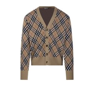 Burberry Classic Check Pattern Cardigan - NWT